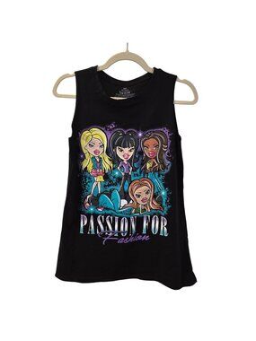 NWOT Passion for Fashion Bratz Graphic Oversized Tank Top Size Small